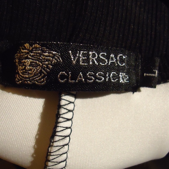 Jungle Zebra Print Versace Men's Set 2 pc Pants Hoodie RN# V00238-11562 S - Picture 6 of 12